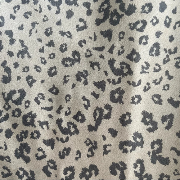 Abercrombie & Fitch Cream Cheetah Print Square Neck Slip Dress 22444 - Picture 7 of 11